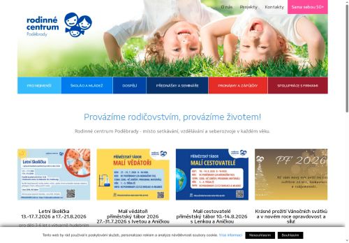 Zobrazit webové stránky Rodinné centrum Poděbrady