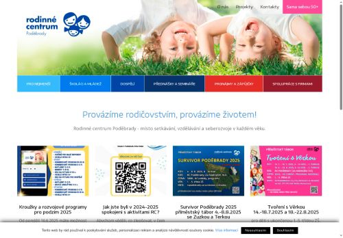 Zobrazit webové stránky Rodinné centrum Poděbrady