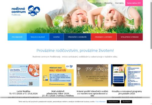 Zobrazit webové stránky Rodinné centrum Poděbrady