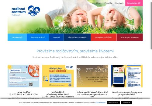 Zobrazit webové stránky Rodinné centrum Poděbrady