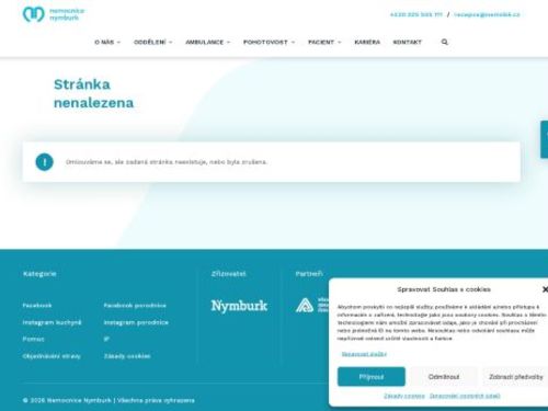 Ortopedická ambulance - Nemocnice Nymburk