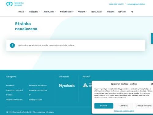Ortopedická ambulance - Nemocnice Nymburk