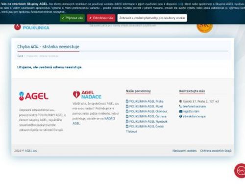 Oční ambulance Poliklinika AGEL Nymburk - MUDr. Alina Pišlová