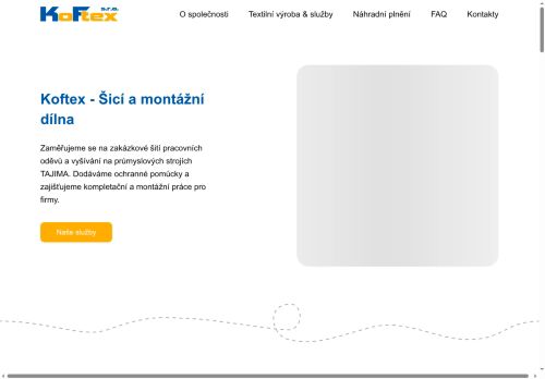 KOFTEX s.r.o. nabízí práci na pozici Vyšívačka (m/ž) v obci Kolín