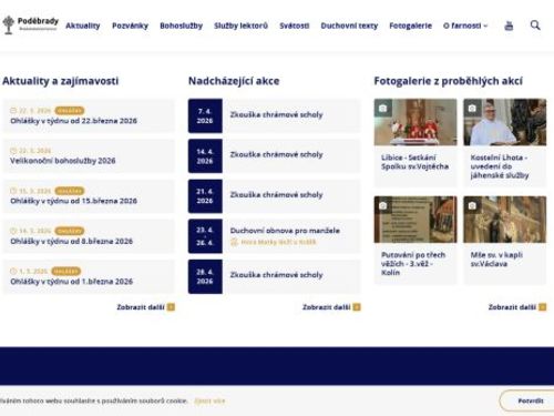 Římskokatolická farnost - proboštství Poděbrady