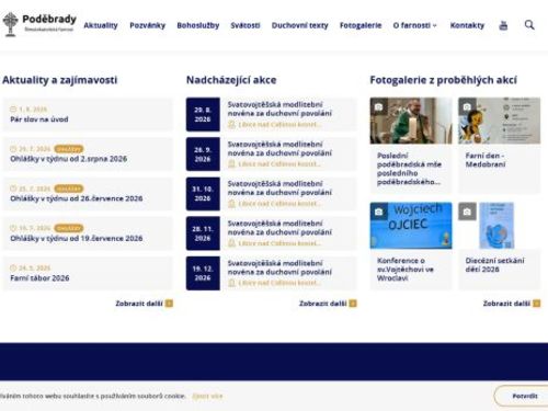 Římskokatolická farnost - proboštství Poděbrady