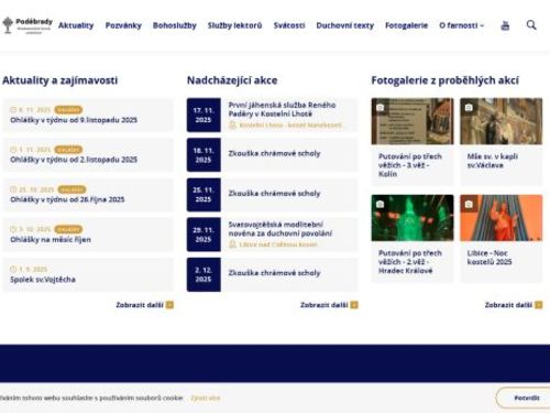 Římskokatolická farnost - proboštství Poděbrady