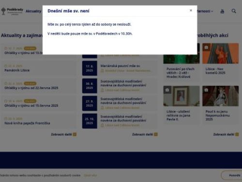 Římskokatolická farnost - proboštství Poděbrady