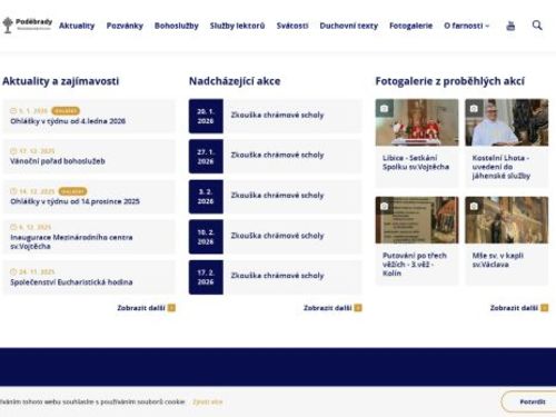 Římskokatolická farnost - proboštství Poděbrady