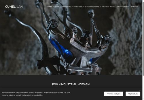 Zobrazit webové stránky Umělecké kovářství a zámečnictví Čuhel