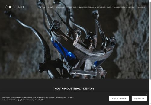 Zobrazit webové stránky Umělecké kovářství a zámečnictví Čuhel