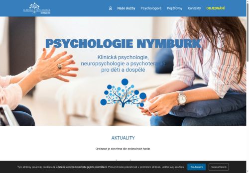 Zobrazit webové stránky Klinická psychologie Nymburk