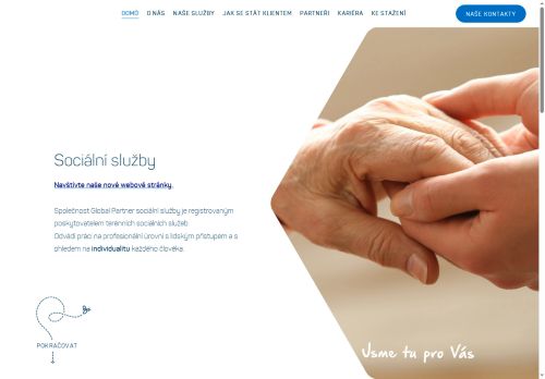 Global Partner sociální služby s.r.o. nabízí práci na pozici Pracovník/ce v sociálních službách v obci Kladno