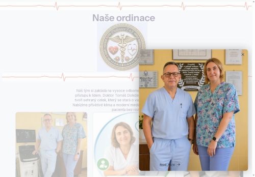 Zobrazit webové stránky Praktický lékař pro dospělé - MUDr. Tomáš Doležel