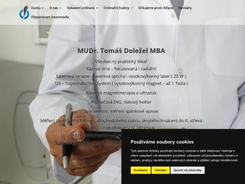 Praktický lékař pro dospělé - MUDr. Tomáš Doležel