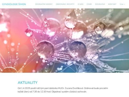 Ambulance gynekologie a porodnictví - MUDr. Vratislav Šimon
