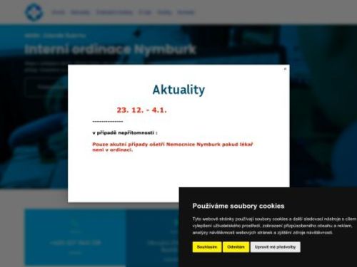 Interní ambulance - MUDr. Zdeněk Šubrta