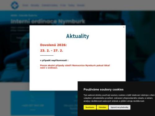 Interní ambulance - MUDr. Zdeněk Šubrta