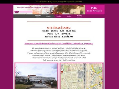Fyzioterapie - PhDr. Lucie Nováková