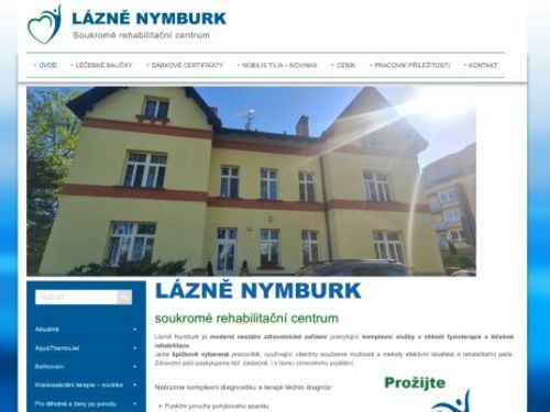 Ambulance rehabilitačního lékaře Lázně Nymburk - MUDr. Renata Hájková