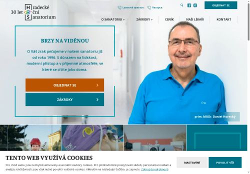Zobrazit webové stránky Hradecké oční sanatorium spol. s.r.o. - MUDr. Kateřina Němcová