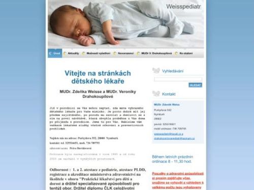 Praktický lékař pro děti a dorost - MUDr. Zdeněk Weiss