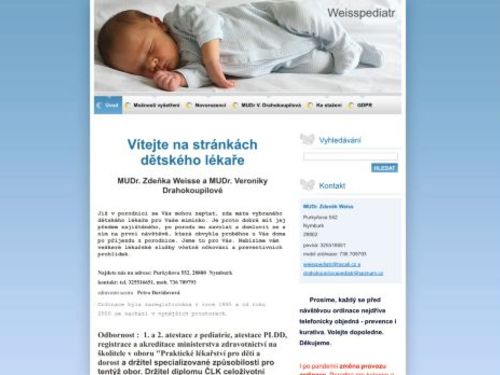 Praktický lékař pro děti a dorost - MUDr. Zdeněk Weiss