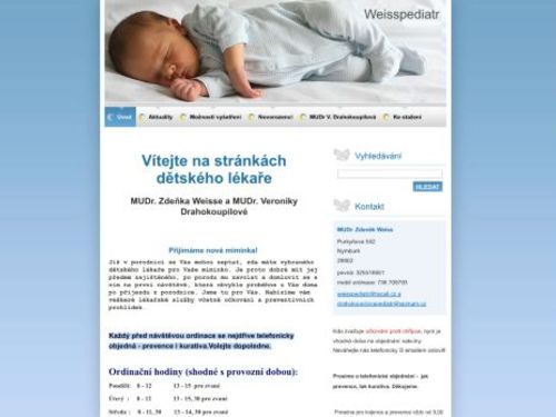 Praktický lékař pro děti a dorost - MUDr. Zdeněk Weiss