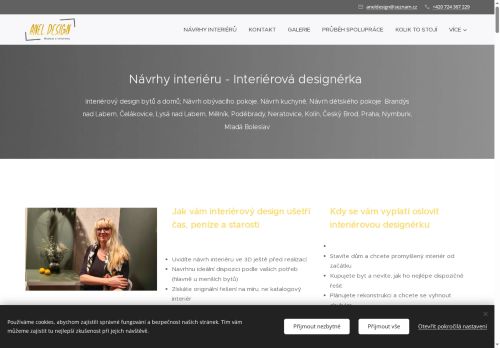 Zobrazit webové stránky Aneldesign - Alena Jánská