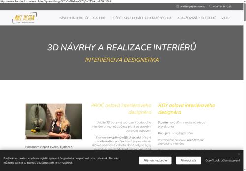 Zobrazit webové stránky Aneldesign - Alena Jánská