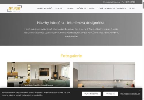Zobrazit webové stránky Aneldesign - Alena Jánská