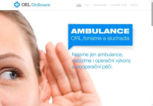 Zobrazit webové stránky ORL ambulance - MUDr. Karel Podhola, MUDr. Radek Langer, MUDr. Jan Metzl