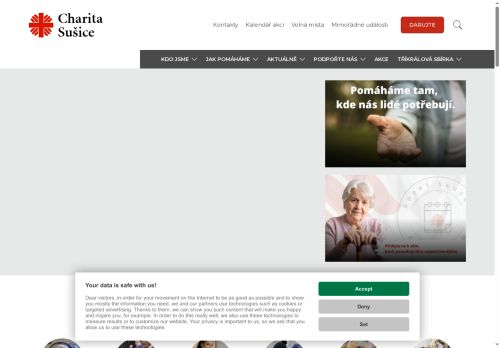 Charita Sušice nabízí práci na pozici PRACOVNÍK V SOCIÁLNÍCH SLUŽBÁCH v obci Železná Ruda