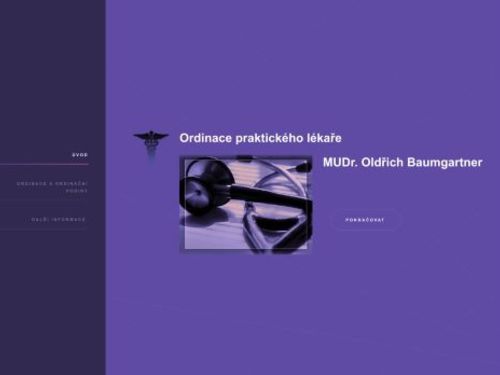 Praktický lékař pro dospělé - MUDr. Oldřich Baumgartner