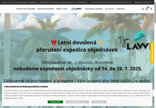 LAWI sport s.r.o. nabízí práci na pozici Švadlena v obci Dobrovice