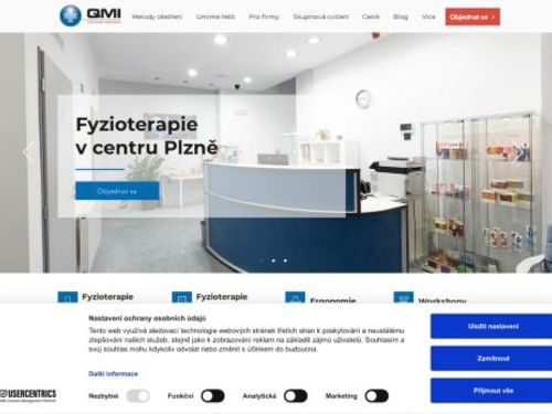 Fyzioterapie - QMI Centrum prevence