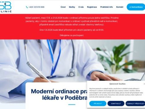 Praktický lékař pro dospělé SB Clinic