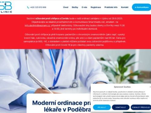 Praktický lékař pro dospělé SB Clinic