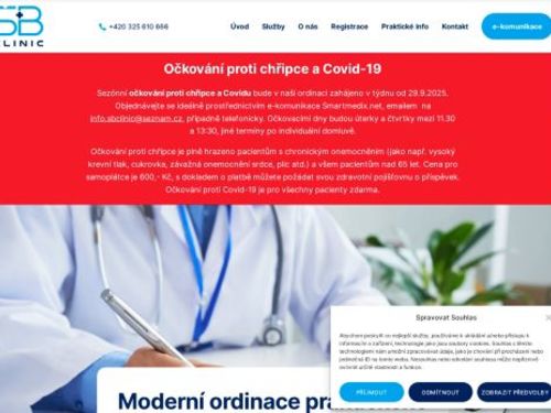 Praktický lékař pro dospělé SB Clinic