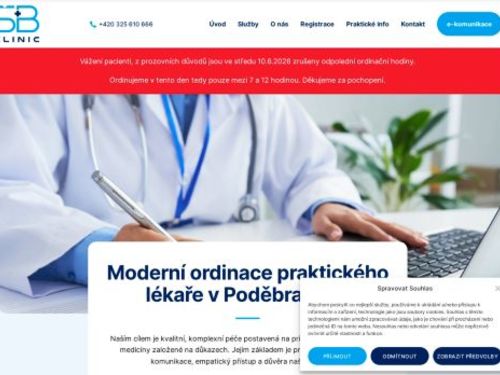 Praktický lékař pro dospělé SB Clinic