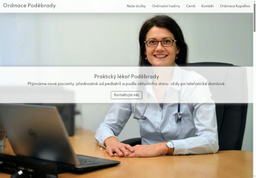 Zobrazit webové stránky Praktický lékař pro dospělé Ordinace Kopidlno s.r.o., pobočka Poděbrady - MUDr. Renáta Ulrychová, MUDr. Renáta Petrová