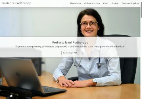 Zobrazit webové stránky Praktický lékař pro dospělé Ordinace Kopidlno s.r.o., pobočka Poděbrady - MUDr. Renáta Ulrychová, MUDr. Renáta Petrová