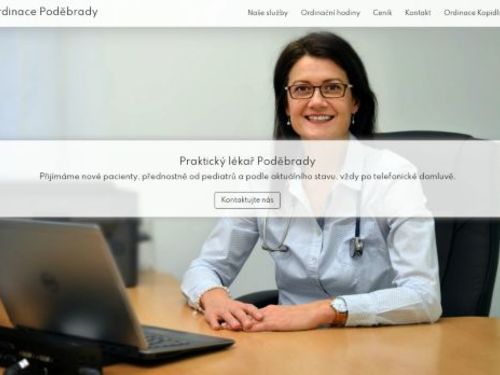 Praktický lékař pro dospělé Ordinace Kopidlno s.r.o., pobočka Poděbrady - MUDr. Renáta Ulrychová, MUDr. Renáta Petrová