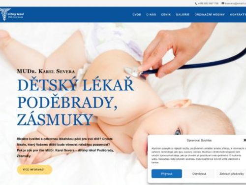 Praktický lékař pro děti a dorost - MUDr. Karel Severa