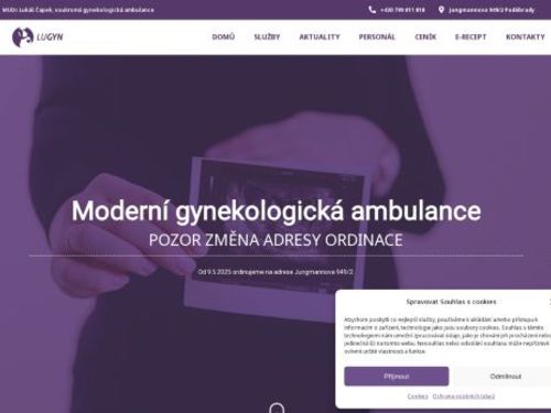 Gynekologická ambulance - MUDr. Lukáš Čapek