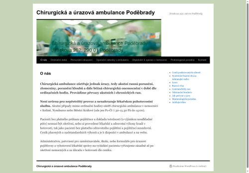 Zobrazit webové stránky Chirurgická a ortopedická ambulance - MUDr. Vladimír Švejcar, MUDr. Josef Oupický, MUDr. Jiří Boháč