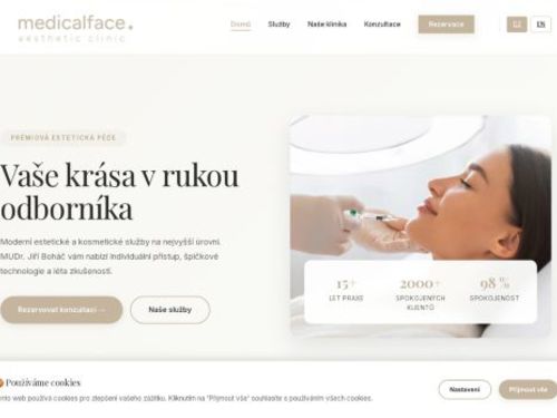 Estetická chirurgie Medicalface - MUDr. Jiří Boháč