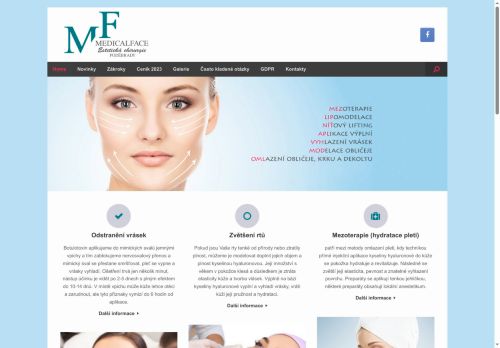 Zobrazit webové stránky Estetická chirurgie Medicalface - MUDr. Jiří Boháč