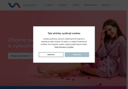 Zobrazit webové stránky Cévní ambulance VenArt s.r.o. - MUDr. Radek Vyšohlíd