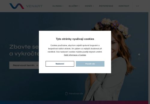 Zobrazit webové stránky Cévní ambulance VenArt s.r.o. - MUDr. Radek Vyšohlíd